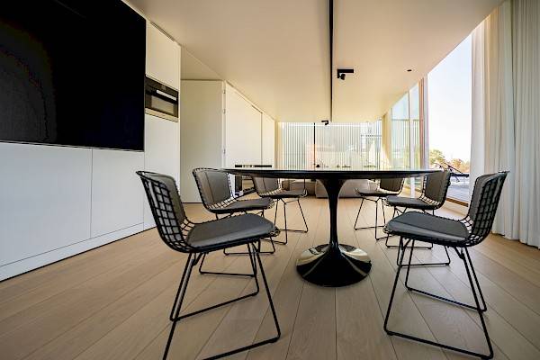 spanplafond met opbouw rail 