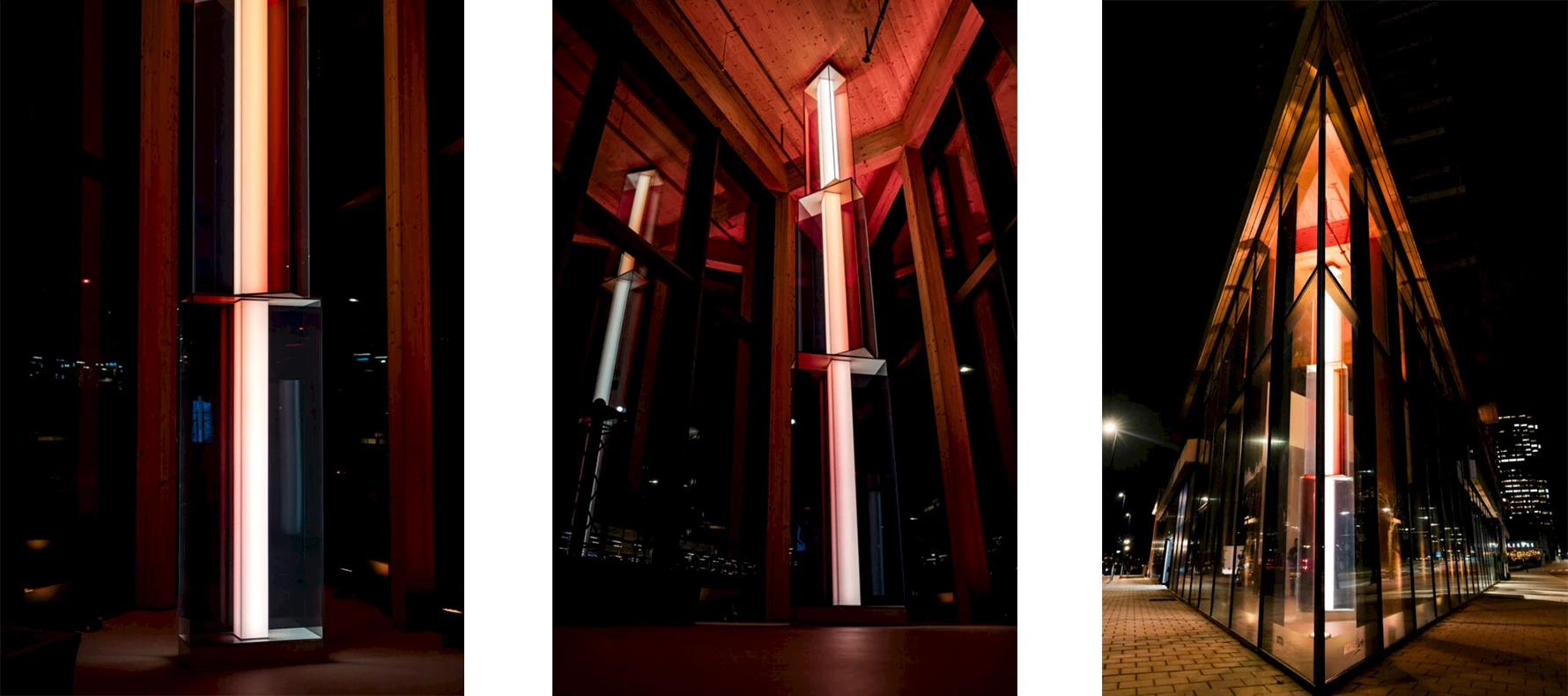Licht als onderdeel van kunst